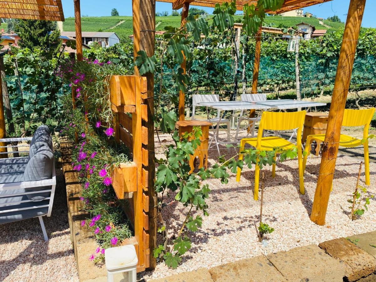 La Rosa Gialla Bio Apartments & Rooms Barolo Kültér fotó