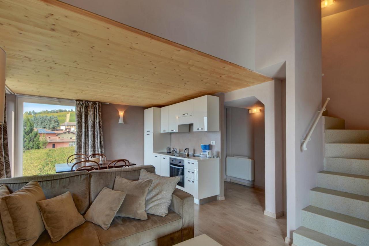 La Rosa Gialla Bio Apartments & Rooms Barolo Kültér fotó
